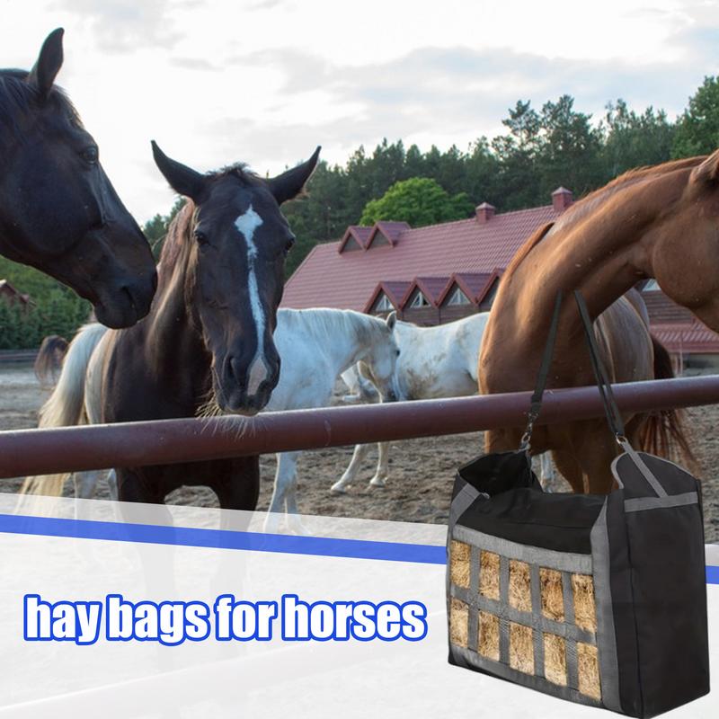 Goat Hay Feeder Hangable Goat Food Container Water Resistant Hay Storage Container Slow Feed Hay Bag for Domestic Animals