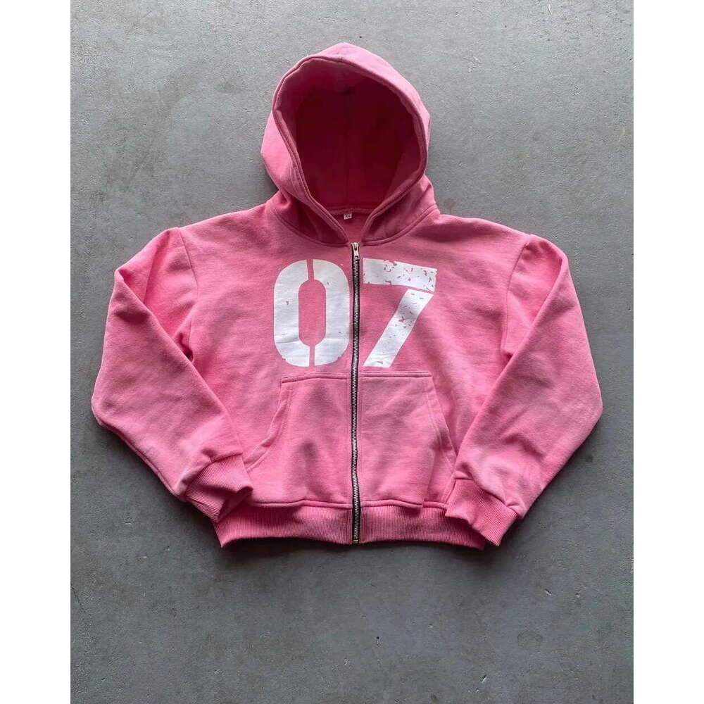 Hot Spring Cross Grade 07 Hoodie Men's and Women's Same Style Loose Hooded Sweatshirt