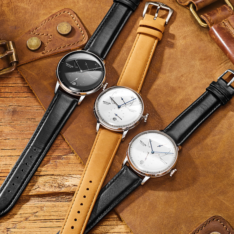 GIV Luminous Automatic Mechanical Business Mens Watches Automatic Men Energy Storage Stainless Steel Wrist Watches For Men 201113