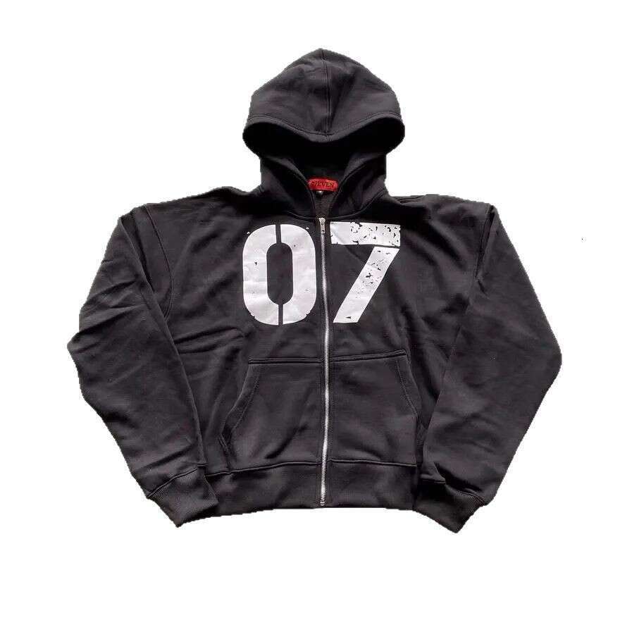 Hot Spring Cross Grade 07 Hoodie Men's and Women's Same Style Loose Hooded Sweatshirt