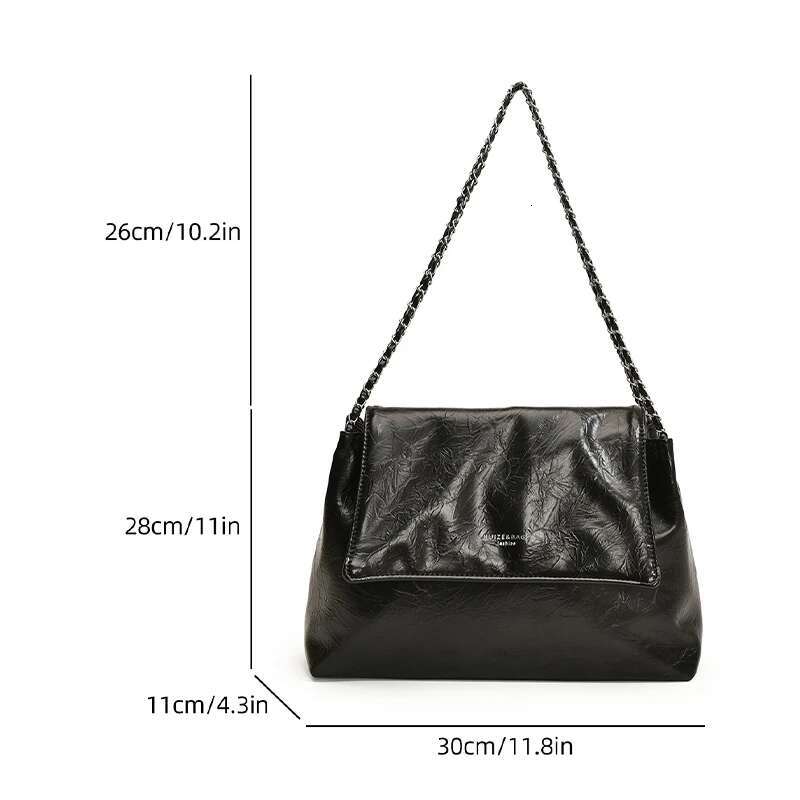 Large Capacity Shoulder For Women , New Women's Fashionable Commuting Tote Bag, College Student Class Bag