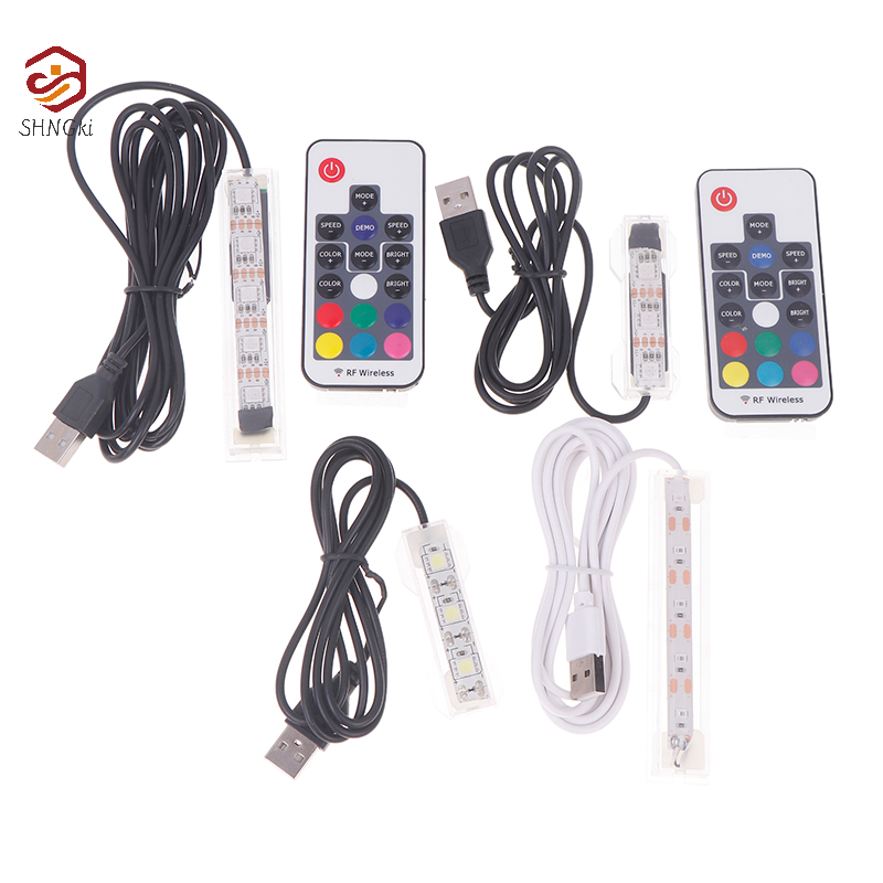 Colorful USB Aquarium Light Fish Accessory Micro Aquarium Light USB Powered Remote Control Fish LED Lamp For Landscape