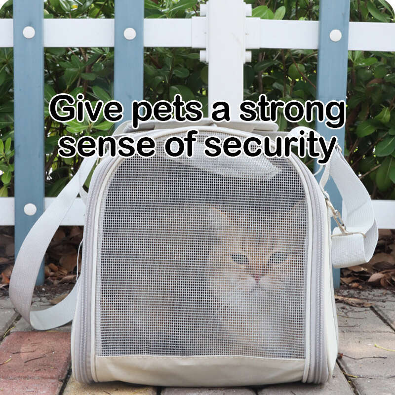 DHpet Large-capacity Cat Carrier Bag - Shoulder & Handheld, Breathable & with Interaction Window