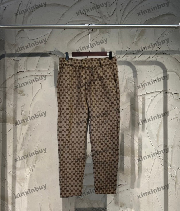 21ss Mens women designer Jacquard pants Spring summer Men Denim Pant Double letter Casual letters Trousers high quality yellow khaki S-3XL