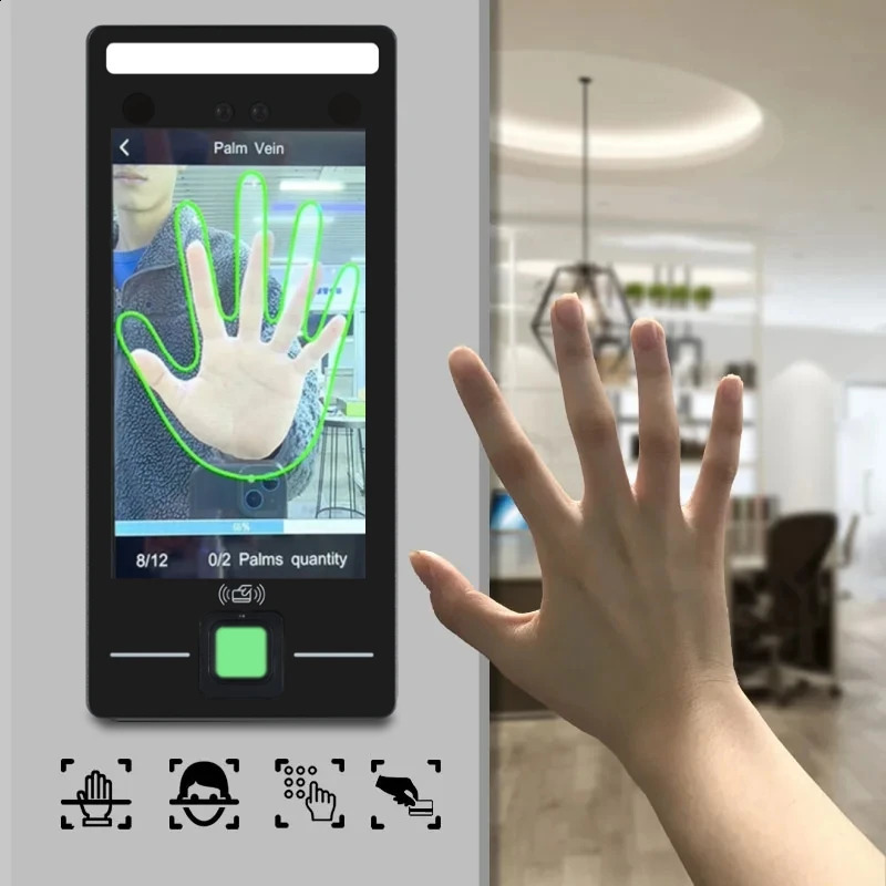 Biometric Time Attendance System Fingerprint Scanner Face Recognition Rfid Code Access access control 250320