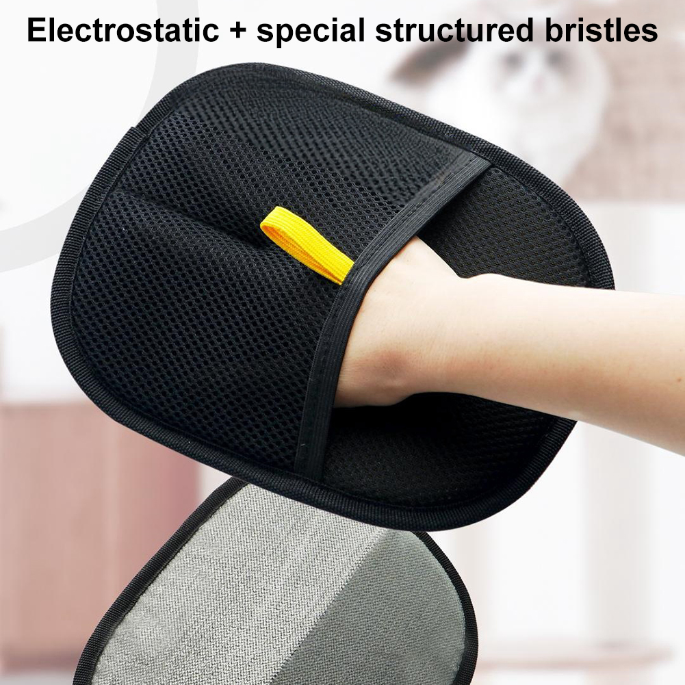 1-3pcs Pet Grooming Gloves Static Dedusting Brush Pet Hair Remover Brush Removing Dog Cat Rabbit Hair From Sofa Carpet Clothes