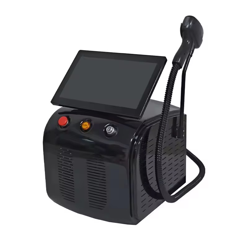 2025 Professional Ice Platinum Titanium 808nm Diode Laser Device 3 Wavelength 755 808 1064 Diode Laser Hair Removal Machine
