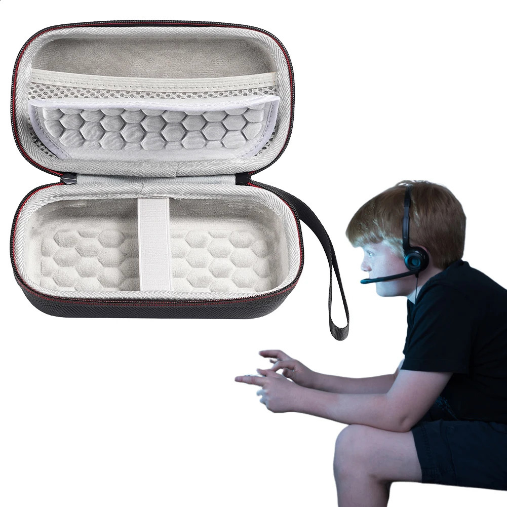 Ship from US EVA Travel Storage Bag Antiscratch Hardshell Case Shockproof Protective with Mesh for RG40XX H Handheld Console 250305FBB