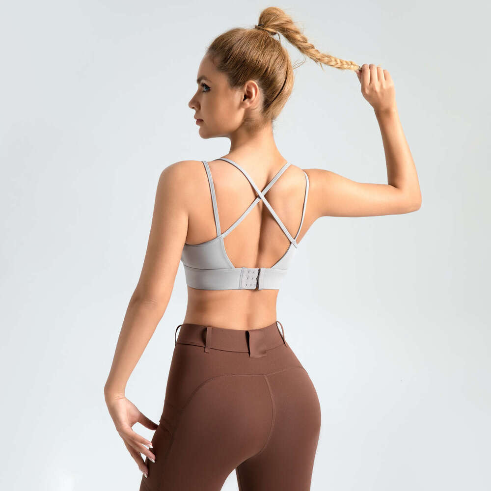 Special Zone Cross Sports Shoulder Strap Bra Back Buckle Collection Accessory Breasts Yoga Underwear KLMY
