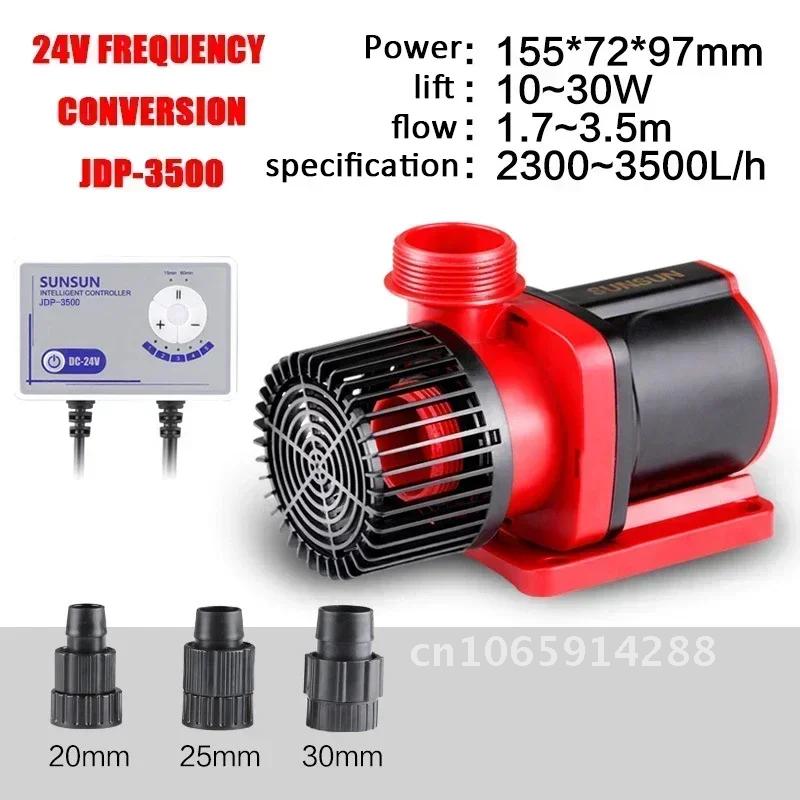 SUNSUN Water Pump DC Variable Frequency Silent Fish Tank Suitable Coral Submersible Pump for 220V Reef Pump Marine Aquarium