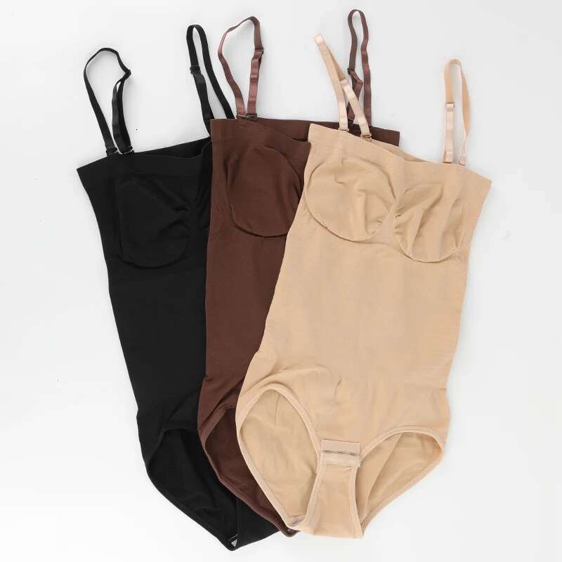 Shapewear Strapless Bodysuit For Women Off The Shoulder Seamless Tummy Control Sculpting Briefs Tube Tops Sexy Body Shaper KLMY