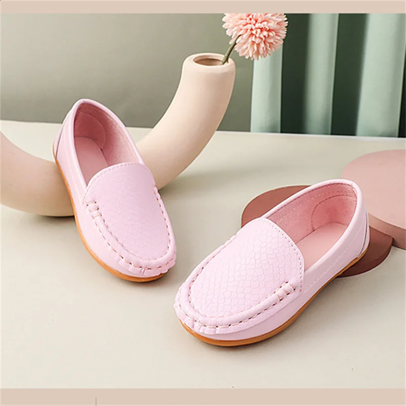 Kids Shoes Baby Boy Loafers Toddlers Infant Girls Casual Shoes Soft Leather Walkers Comfortable Flats Summer Shoes 250304