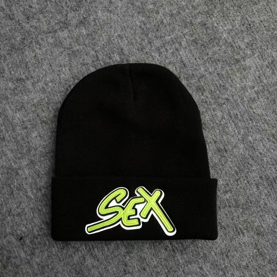 New For Men's And Women's Autumn/Winter Instagram Warm Knitted Hat Korean Edition Trendy Versatile Sex Star Same Style