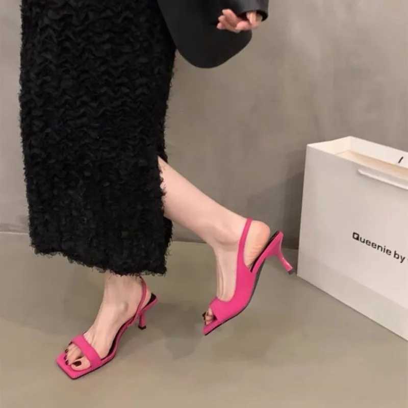 Designer Summer High Heel Women Sandals Fi Shallow Open Toe Shoes Ladies Outdoor Dress Gladiator SandalsXJ2500305