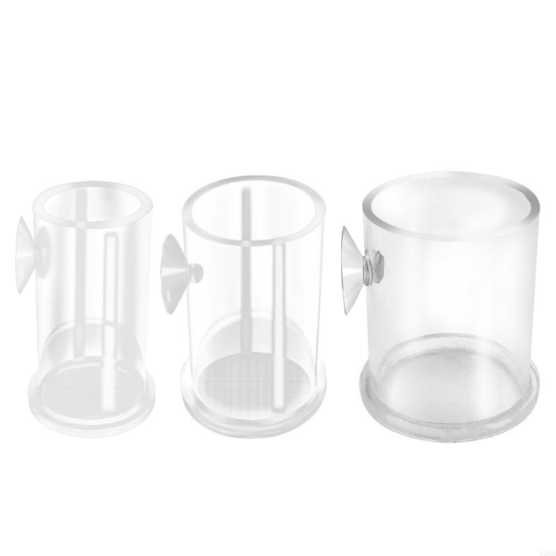 G2AB Automatic Fish Feeder Brine Shrimp Feeder Red Worm Feeding Feeder Funnel Jar