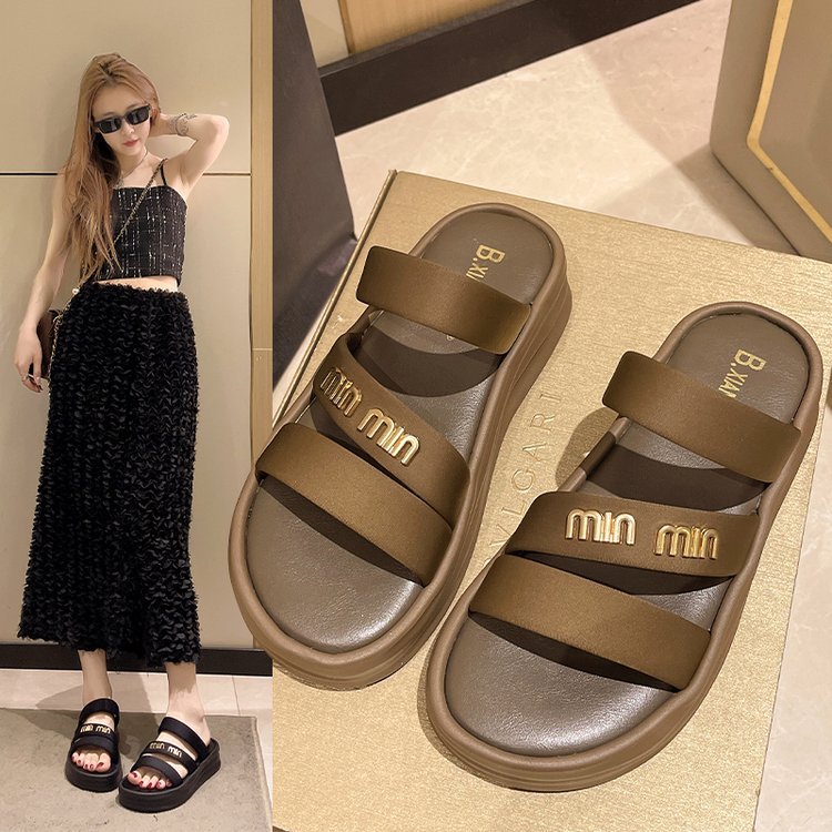Free Shipping 2025 new slides designer Slippers for womans platform sandals fashion summer casual slipper outdoor Indoor shoes women