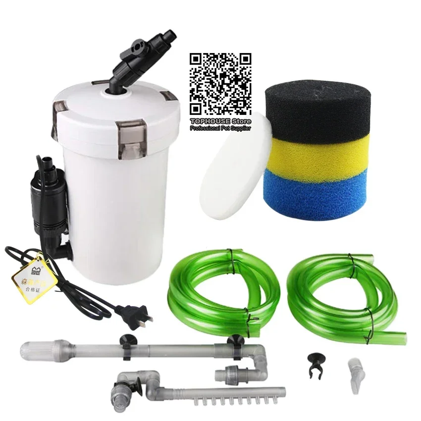 Sunsun Ultra-quiet External Aquarium Filter Bucket External Canister Filter 6W/HW-602B/HW-603B 220V