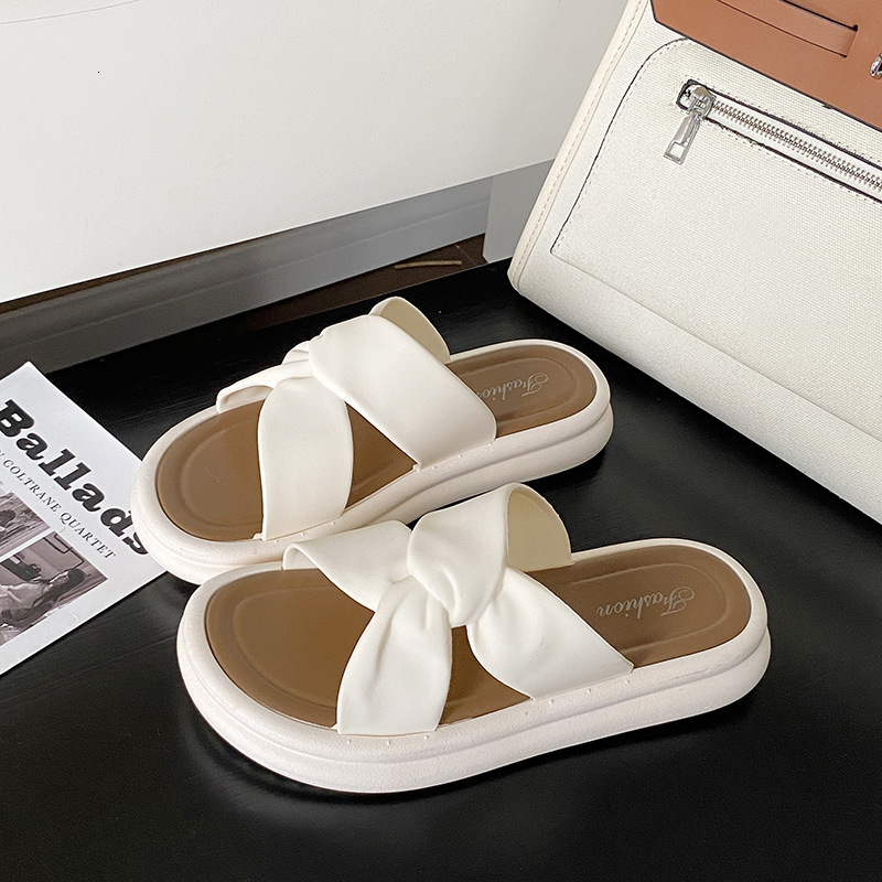 2025 New Women's Summer Clothing Thick Bottom Anti slip Fashion Multi functional Designer Women's Cool Slippers Trendy Casual Slippers