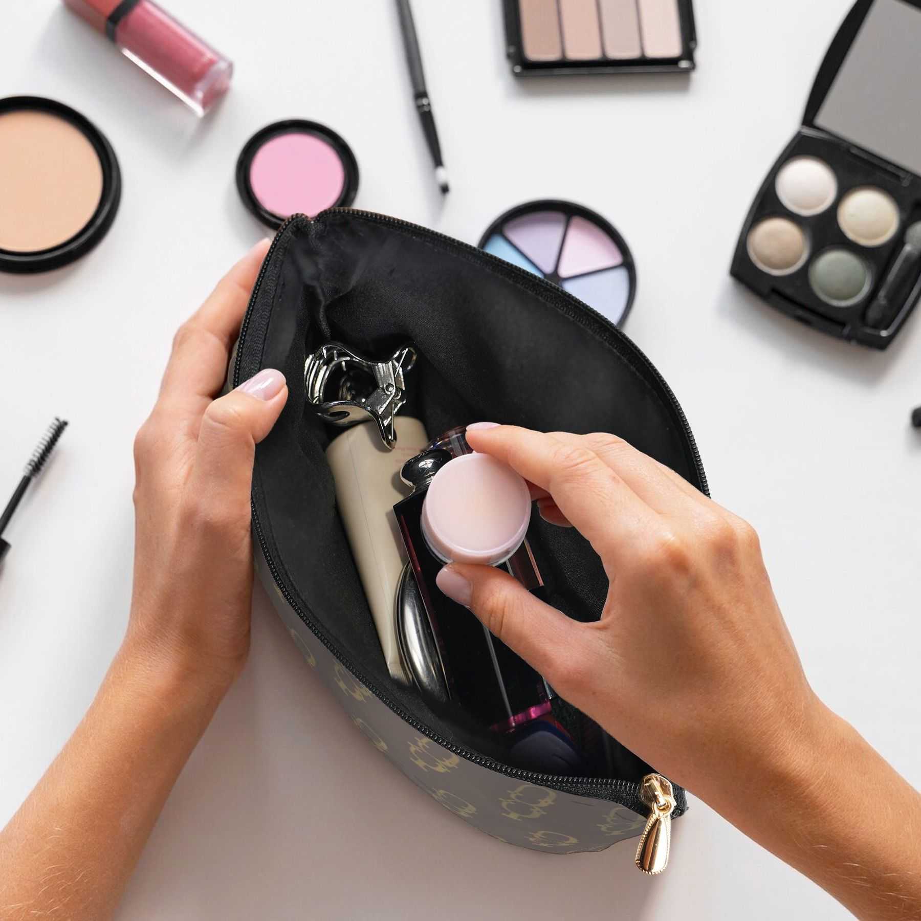 NXY Brand Designer Makeup Bags Luxury Tyvek Paper Purse Womens Cosmetic Travel Cases Make Up Bags Handbags Purses Pouch Clutch