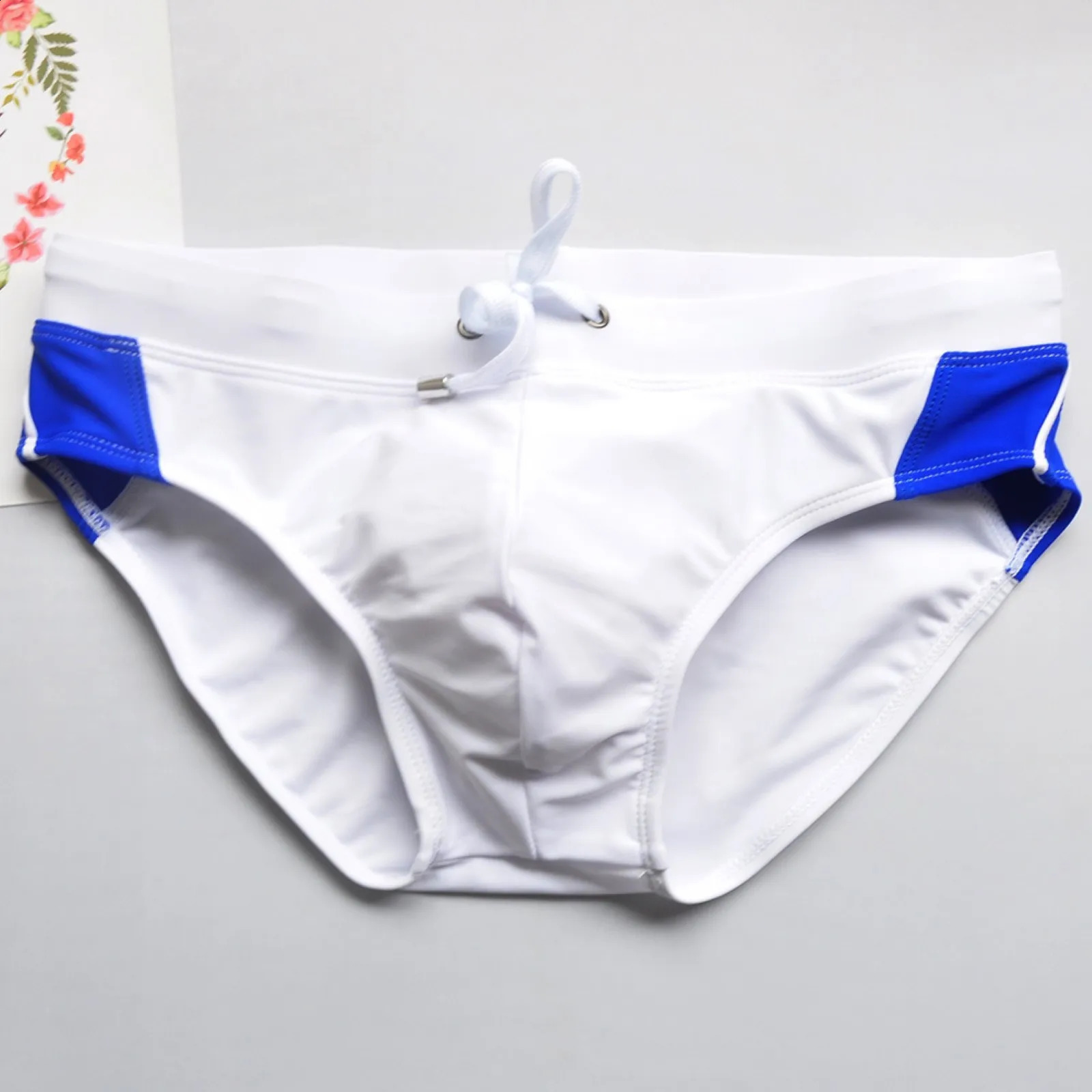 Sexy Swimming Trunks For Male Summer Cool Sports Shorts Quick Dry Print Beach Fashion Trousers Mens 250305