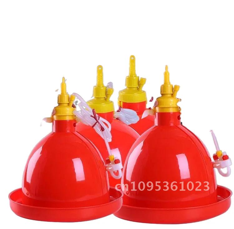 Chicken line Goose Broiler Plasson Drinker Plastic Poultry Watering Automatic Fountaion Drinking Waterer Duck Kettle Supplies