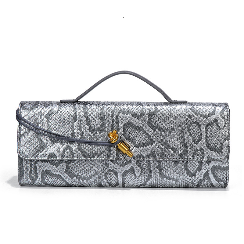 Series 2025 New Women's Light Luxury Elegant Serpentine Handheld Stick High End Banquet designer ladies clutch bags
