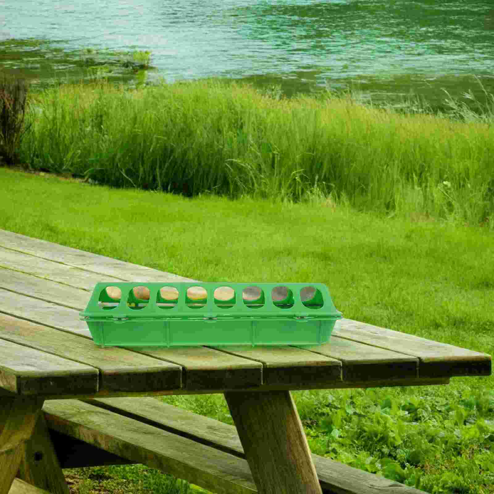 Pigeon Food Box Bird Feed Tray Duck Feeder Parrot Feeding Dish Livestock Chicken