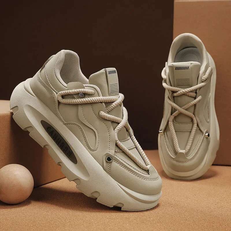 Sneakers Casual Mens Shoes Outdoor Sports Platform Fashion Leather Designer Running Tennis Skateboard Work Loafers