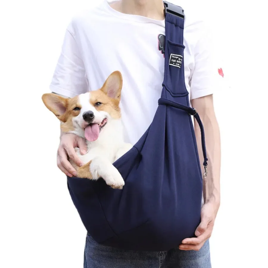 Pet Dog Adjustable Carrier Bag Outdoor Travel Out Puppy Single Shoulder Bags Dogs Comfort Sling Handbag Puppy Tote Pouch