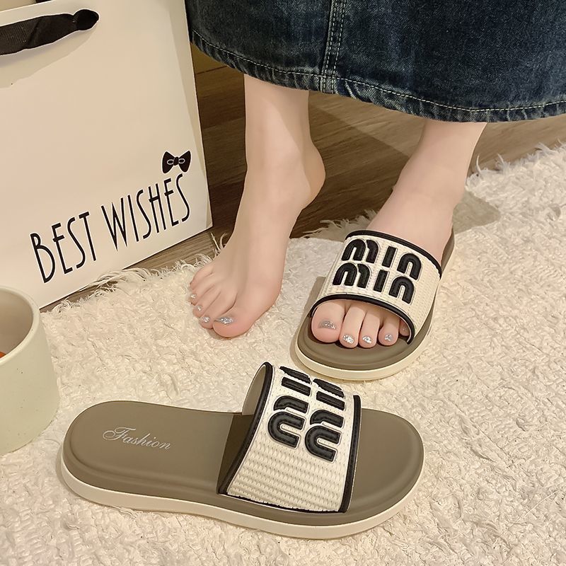 Free Shipping slides designer Slippers for womans sandals flat fashion summer non-slip slipper outdoor Indoor shoes women