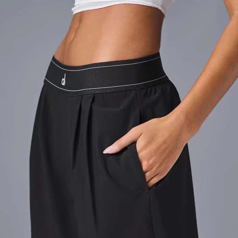 Yoga Up Trouser Sports High Waisted Straight Leg Wide Women's Casual Outdoor Comfortable Loose Suit Pants