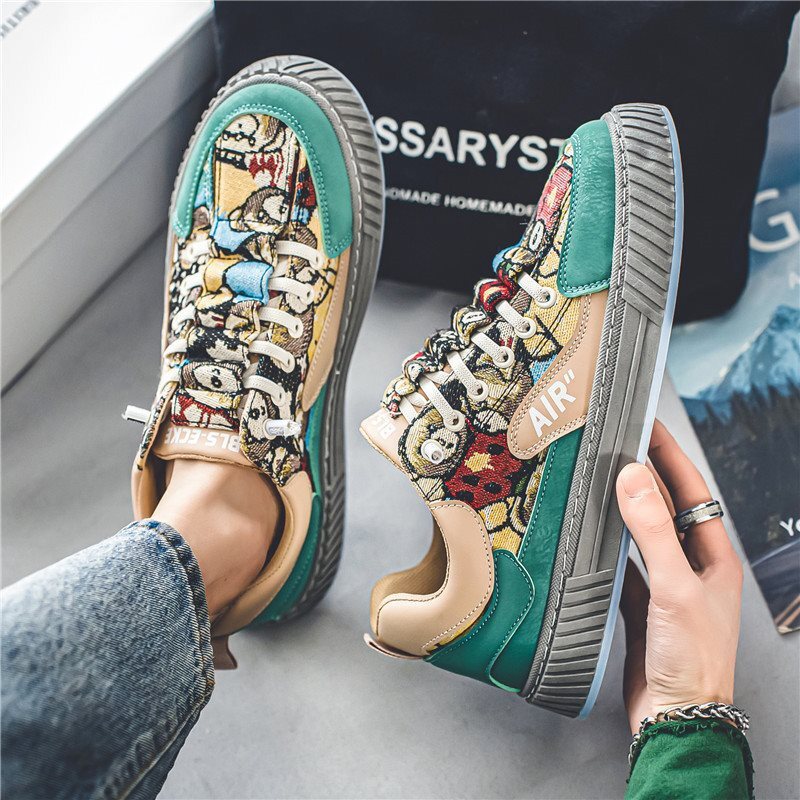 2025 Designer Shoes Internet famous hot men's shoes, summer breathable thin shoes, versatile casual board shoes, niche original sports canvas sho