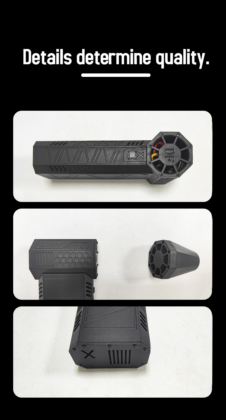 130000RPM Turbofan High Power Jet Fan Brushless Motor Variable Speed Dust Blower Cleaning Tool Air Duster Air Blower Handheld