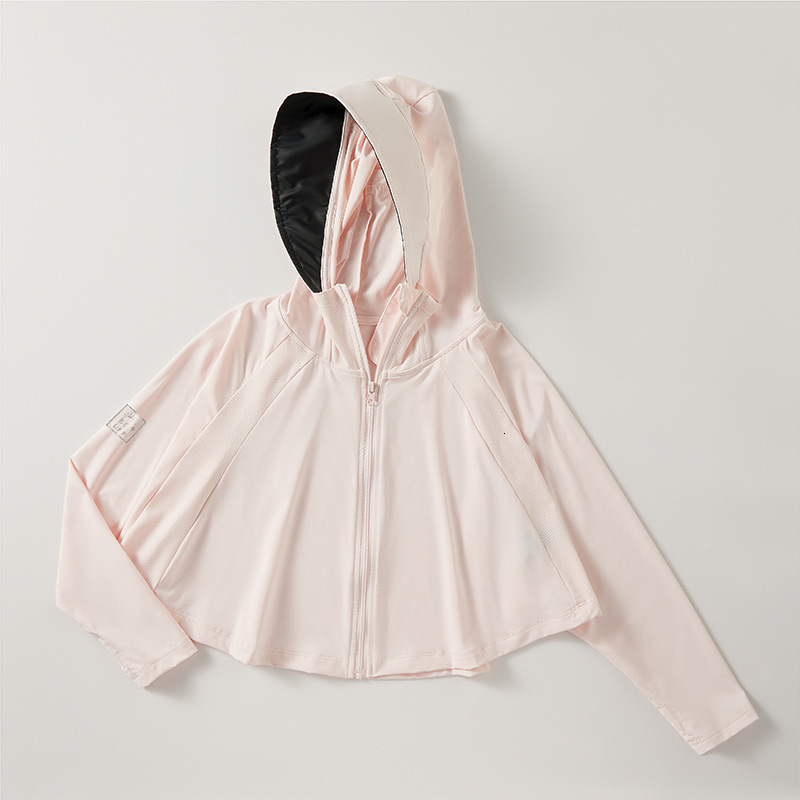 Children's shawl cloak, clothing, UV UPF50+original yarn ice silk sun protection shirt jacket tracksuit