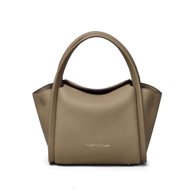 Ladies Bar Bag 2025 New Crossbody Women's Leather Basket Bucket Light Tote Bag Girlfriend Gift Bags