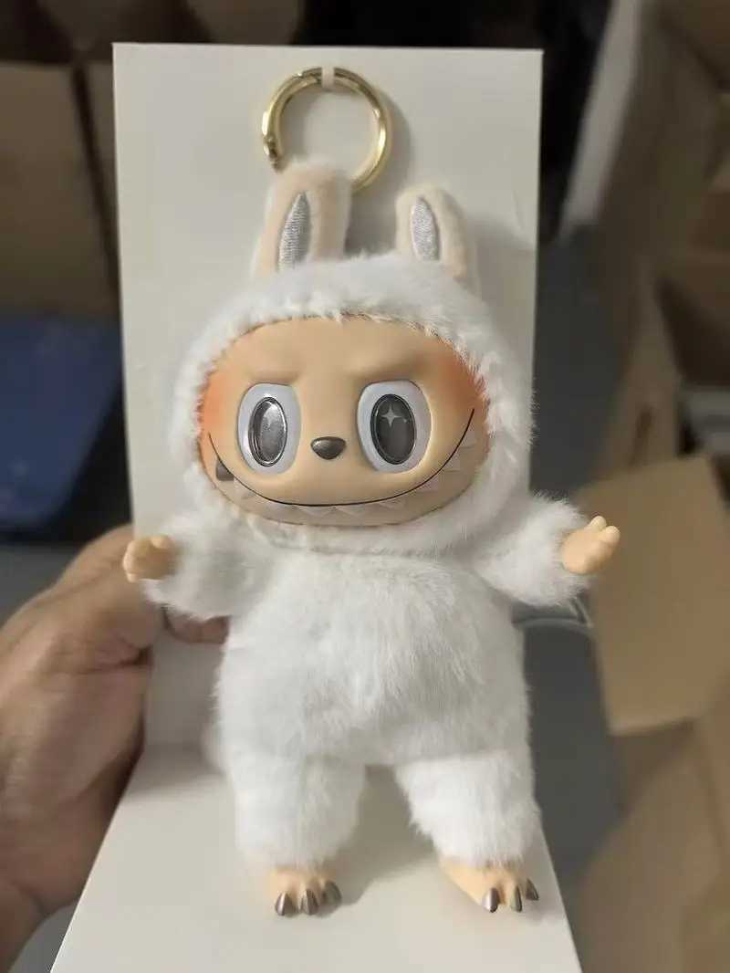 High Quality Cute Labubu Little Angel Wings Series Vinyl Doll Blind Box Toy Backpack Pendant ChildrenS New Year GiftT250305