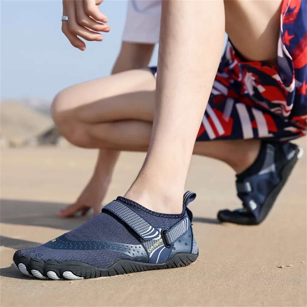 Men Women Water Quick Dry Non-Slip Five Finger Outdoor Wading Swimming Barefoot Aqua Shoes Lightweight Sneakers