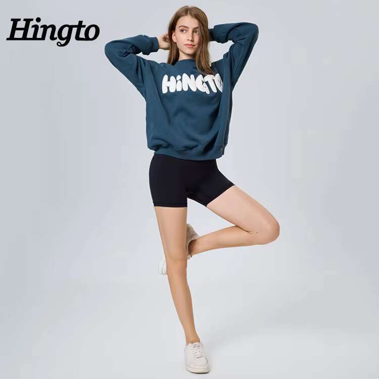 High Quality Manufacturer Ladies Oversized Hoodie OEM Custom Emed Pullover Casual Streetwear Women Crewneck Sweatshirt