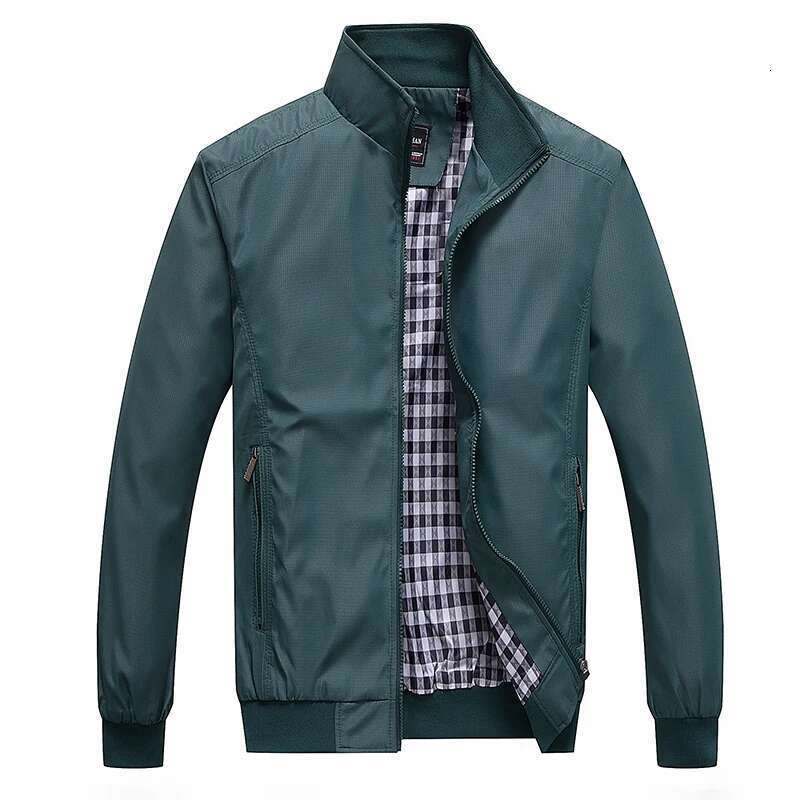 Men's Coat, Trend, Casual Jacket, Large Wide Cardigan, Baseball Jacket for Mid-Aged Dad, Spring and Autumn