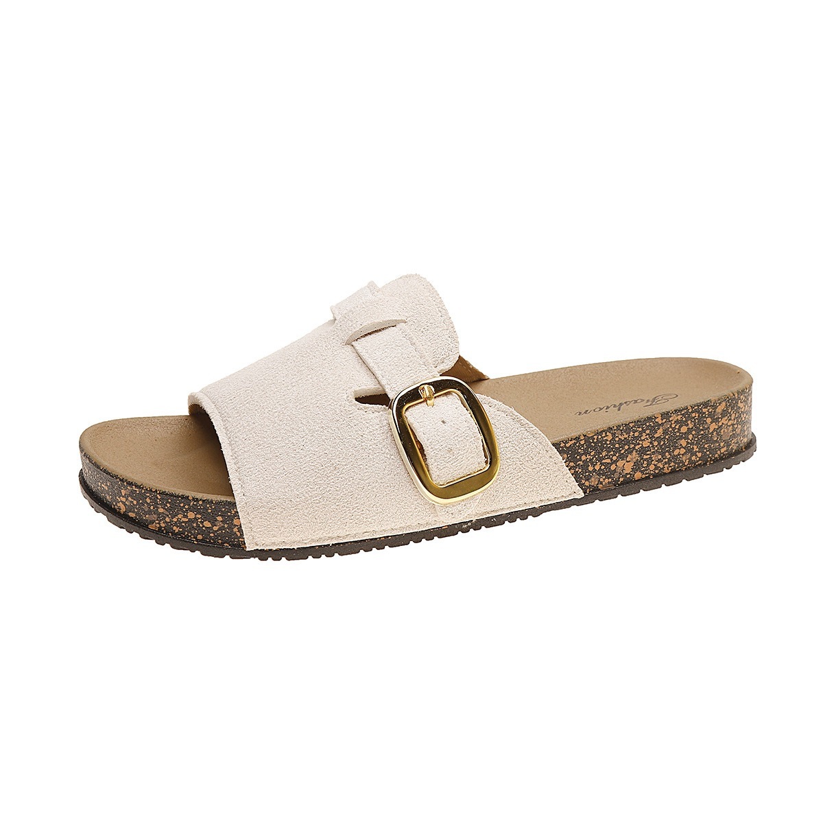 2025 Spring/Summer New Large Women's Thick Bottom Sandals Temu Border Trade Comfortable and Durable Slippers ddmykukumalu