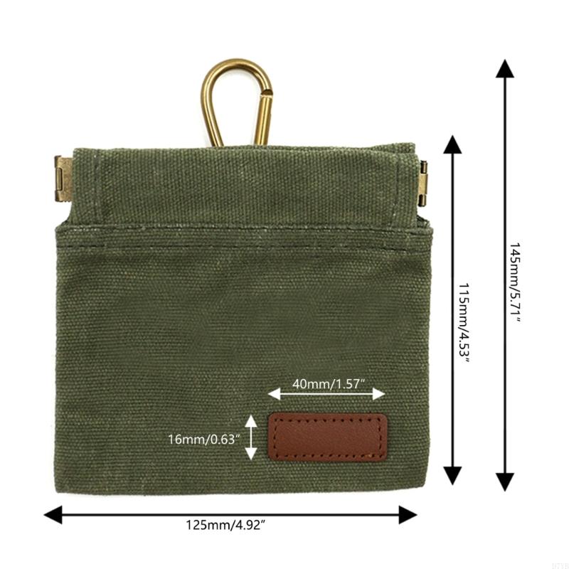 D7YB Pet Treat Bag Canvas Bag for Treat Treat Snacks Bags Reward Treat for Stray Animal Dogs Carry Along