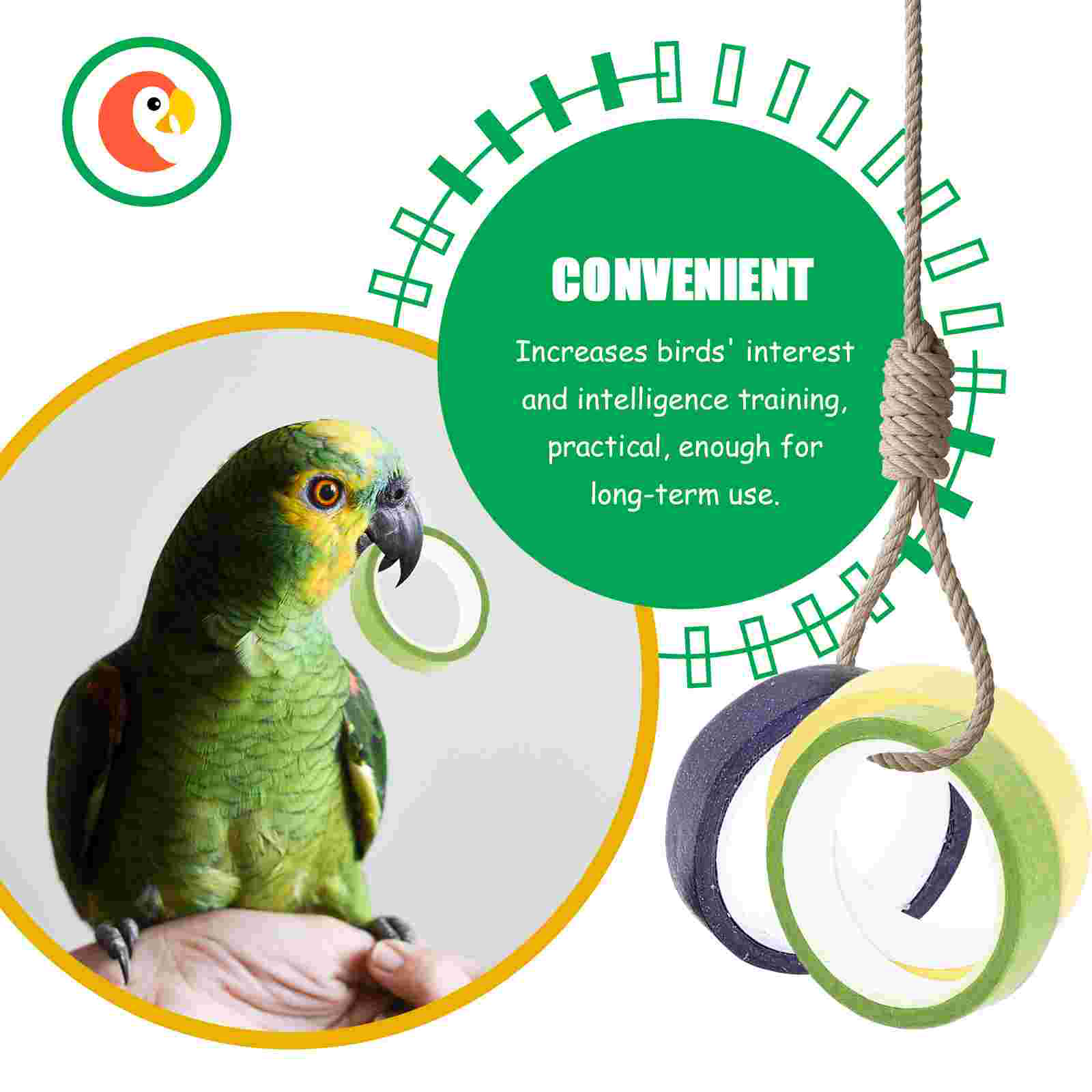 10 Pcs Bird Cages Parrot Chew Toy Chewing Birdcage Cockatiel Shredding Parakeet Cardboard