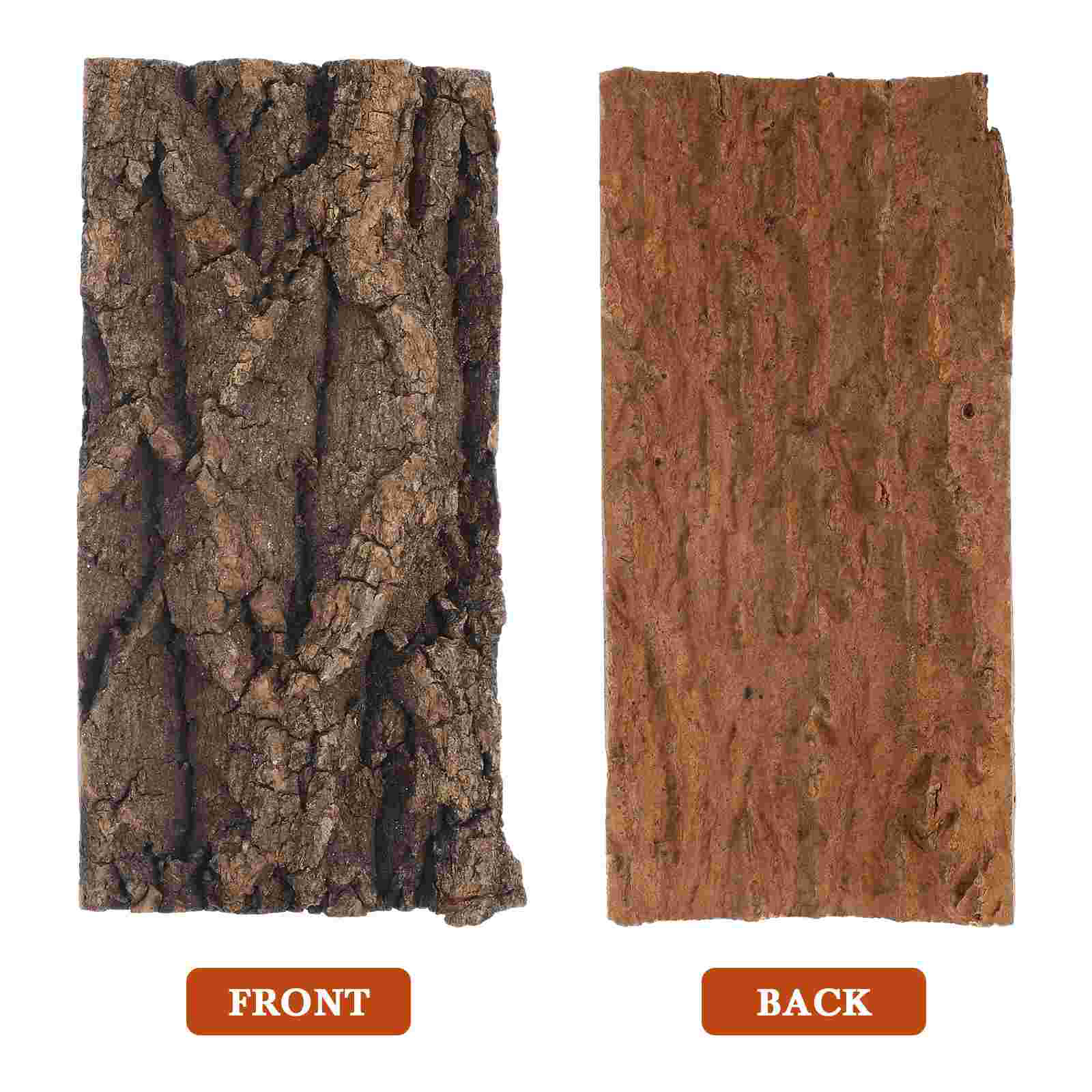 Fish Tank Landscaping Bark for Crafts Large Decorations Natural Aquarium Accessory Home Background Reptile Desktop Turtle