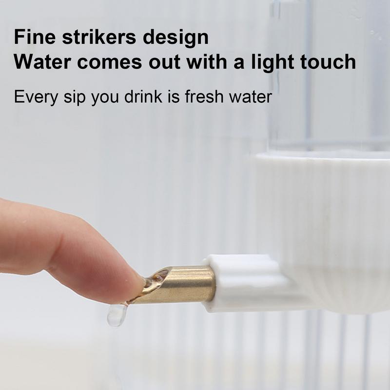 Bird Cage Water Dispenser Bird Waterer Drinking Bottle Small Animals Automatic Water Drinker For Budgies Cockatiel Lovebird