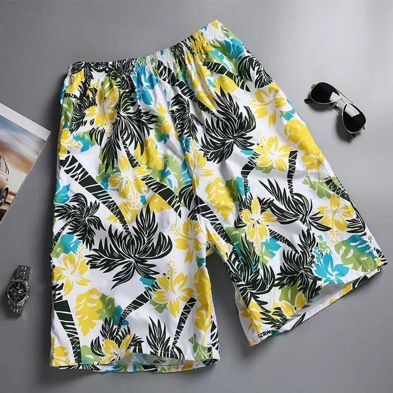 2019 Summer Swimming Shorts Mens Plus Size Floral Printed Beach Shorts Blue Borad Shorts Gym Shorts Swimming Shorts X250305
