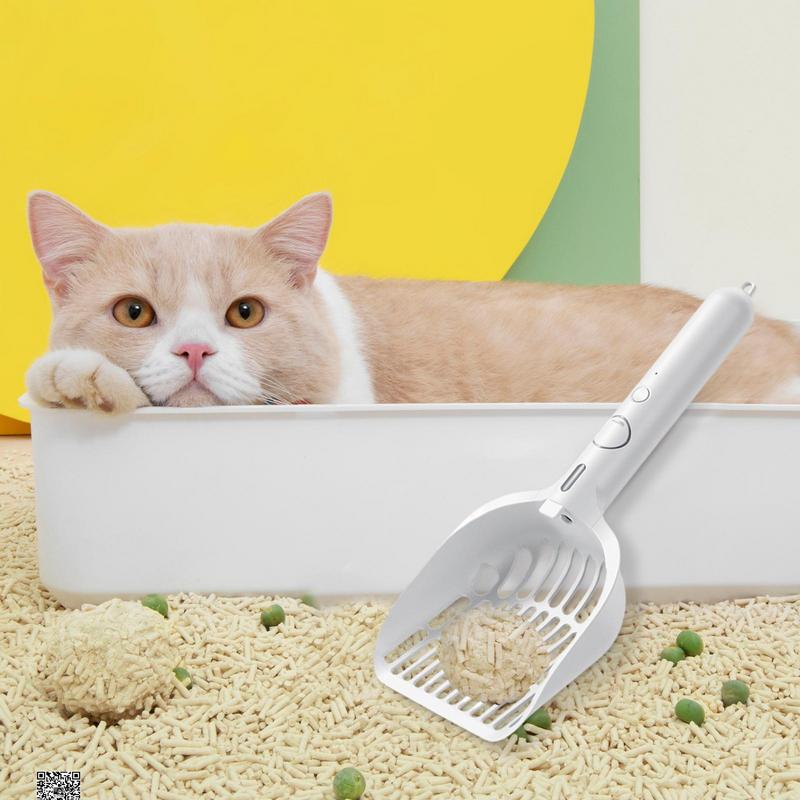 Litter Box Scoop With Spray Spray Cat Litter Shovel Portable Large Capacity Kitten Scooper For Easy And Efficient Cleaning