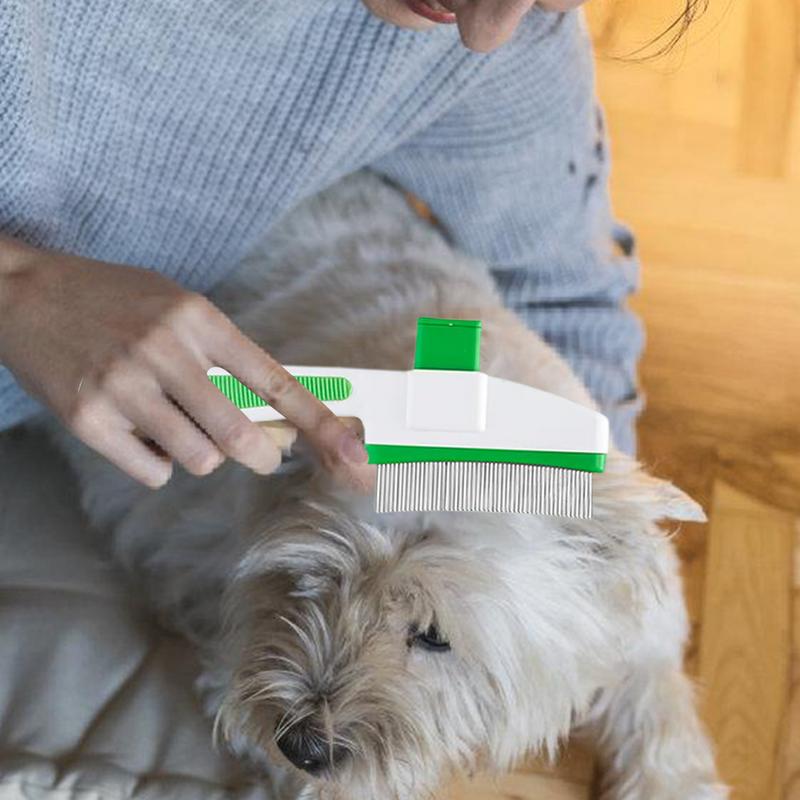 Grooming Brush For Dogs Shedding Shedding Brush Cleaning Comb Pet Hair Remover Grooming Supplies Skin Friendly For Long & Short