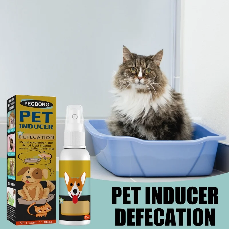 Cats and Dogs Defecation Localization Inducer Urine and Urine Defecation Localization Defecation Training Spray