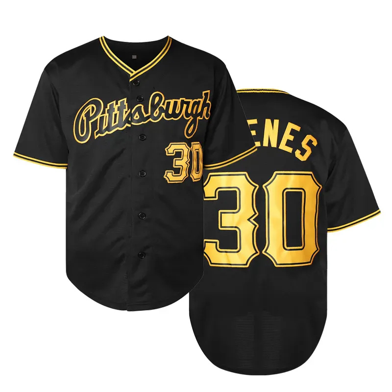 30 Skenes Wholesale Embroidered Baseball Jerseys McCutchen Bae Tekulve Cruz Suwinski Stitched Personalized Name Number