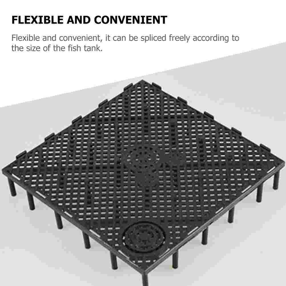 5pcs Aquarium Divider Trays Fish Tank Bottom Filter Plates Grid Isolate Dividers Aquarium Board Trays